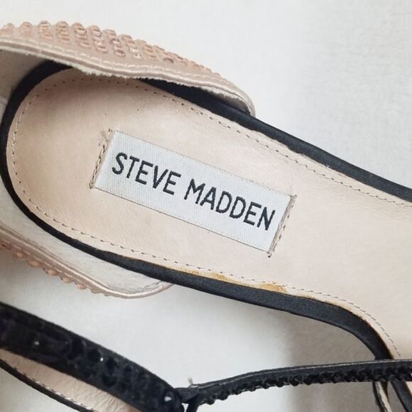 STEVE Madden Holly T-Strap Platform Stiletto Heels - Picture 13 of 15